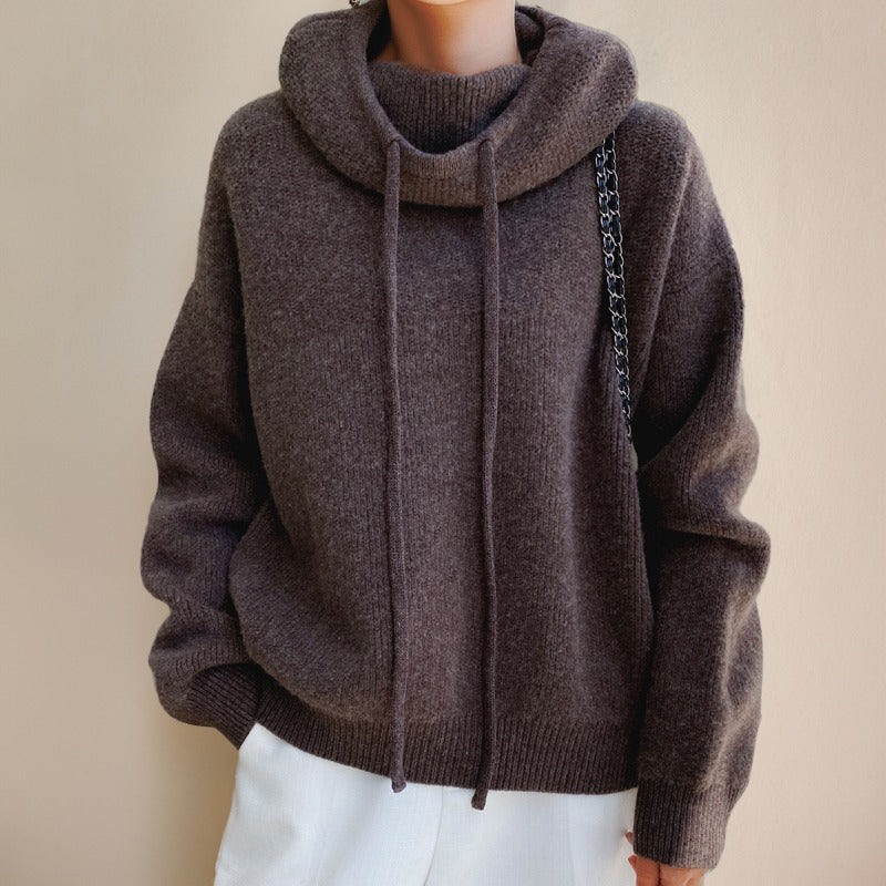 Merino Wool Turtleneck Sweater